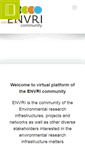 Mobile Screenshot of envri.eu